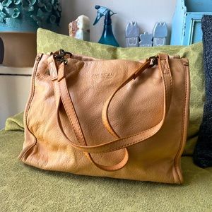 American Leather Co Genuine Leather like Coach Rogue